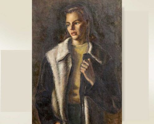 Cora Nunally Miller painting